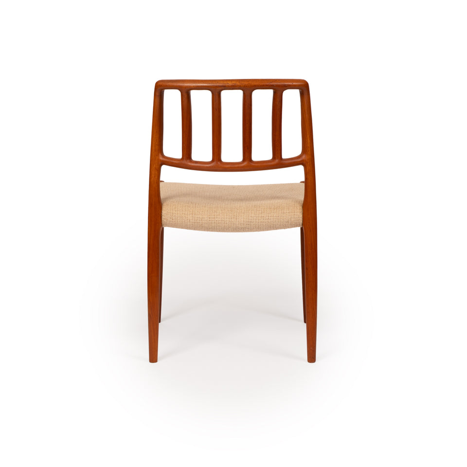 Vintage Danish Mid-Century Niels Otto Møller no. 83 Teak Dining Chairs (Set of 6)