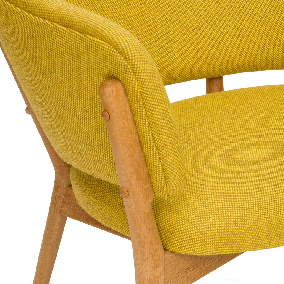 Vintage Nanna & Jørgen Ditzel Model 83 Danish Modern Lounge Chairs (Pair)