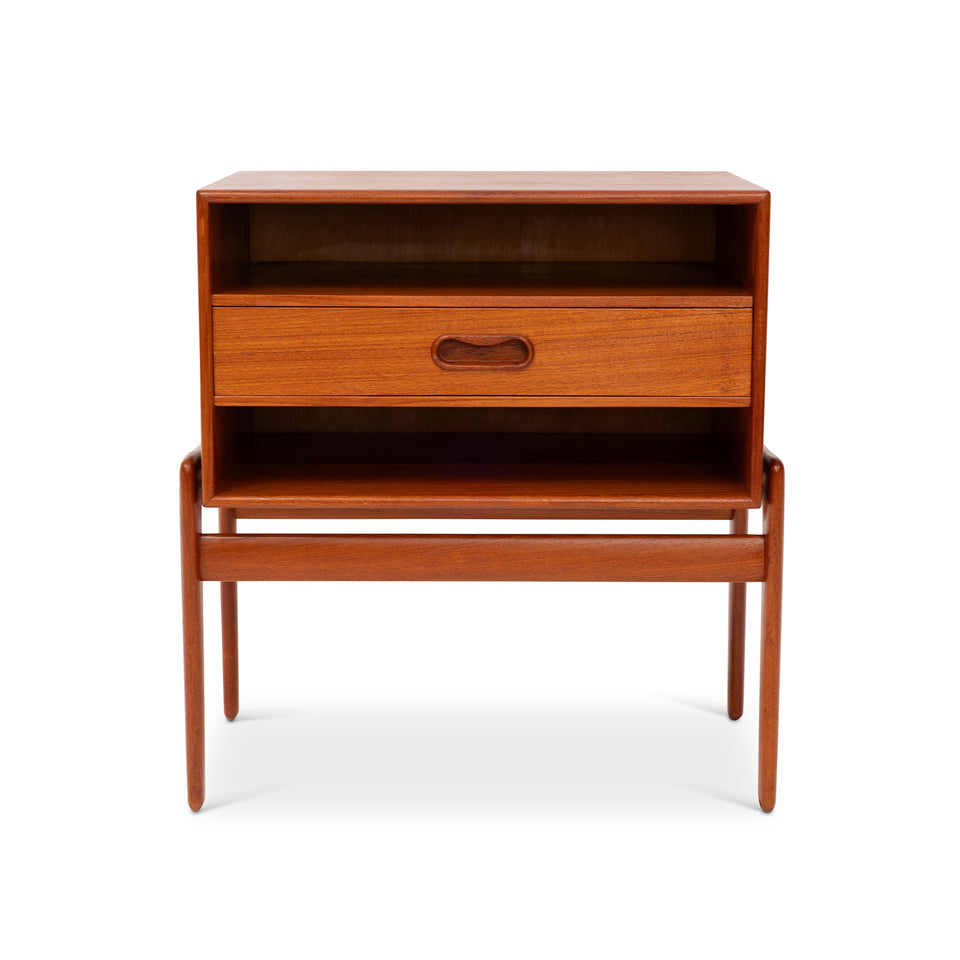 Vintage 1960s Arne Vodder Teak Side Tables for Vamo Sonderborg - Pair
