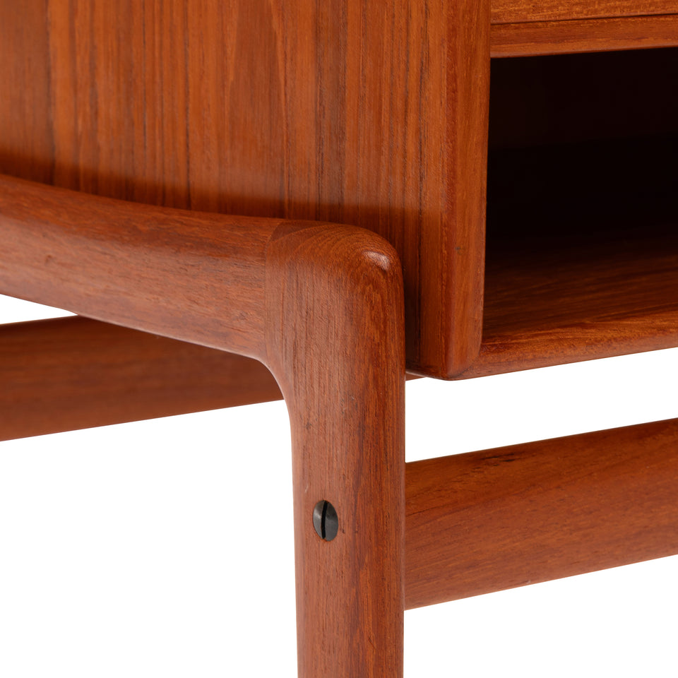 Vintage 1960s Arne Vodder Teak Side Tables for Vamo Sonderborg - Pair