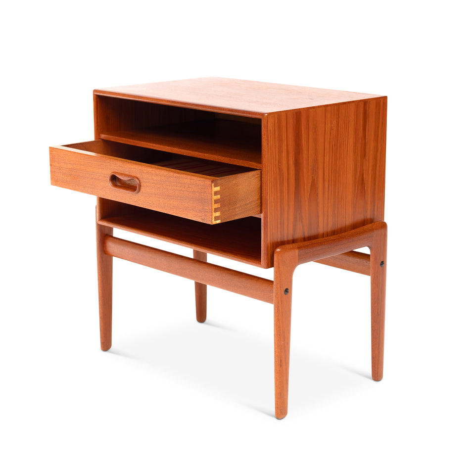Vintage 1960s Arne Vodder Teak Side Tables for Vamo Sonderborg - Pair