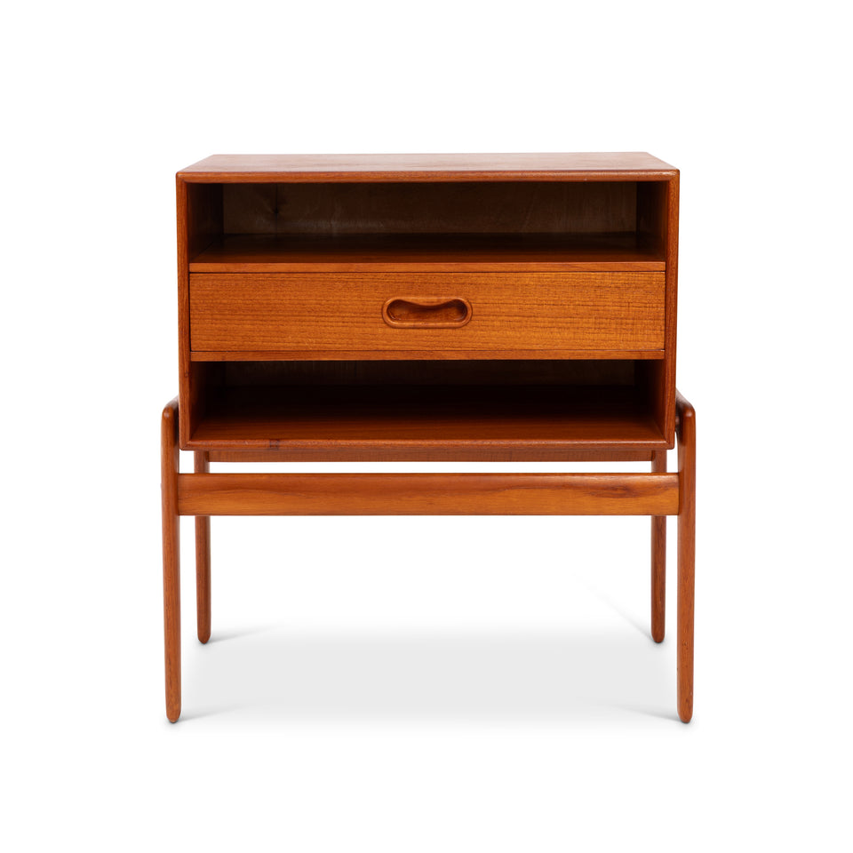 Vintage 1960s Arne Vodder Teak Side Tables for Vamo Sonderborg - Pair