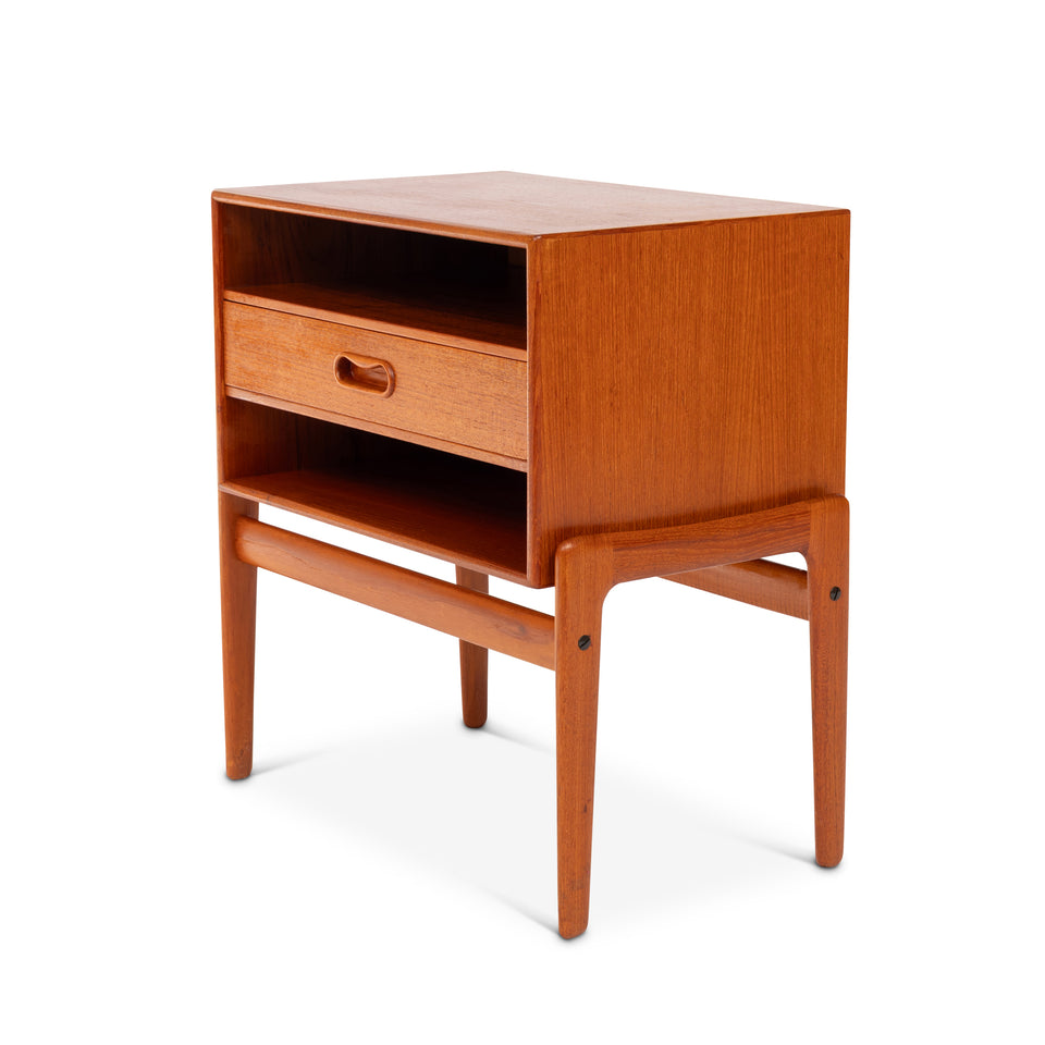 Vintage 1960s Arne Vodder Teak Side Tables for Vamo Sonderborg - Pair