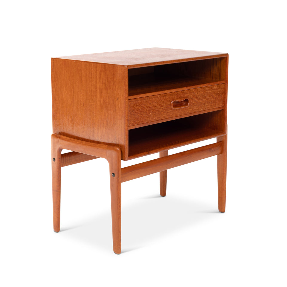 Vintage 1960s Arne Vodder Teak Side Tables for Vamo Sonderborg - Pair