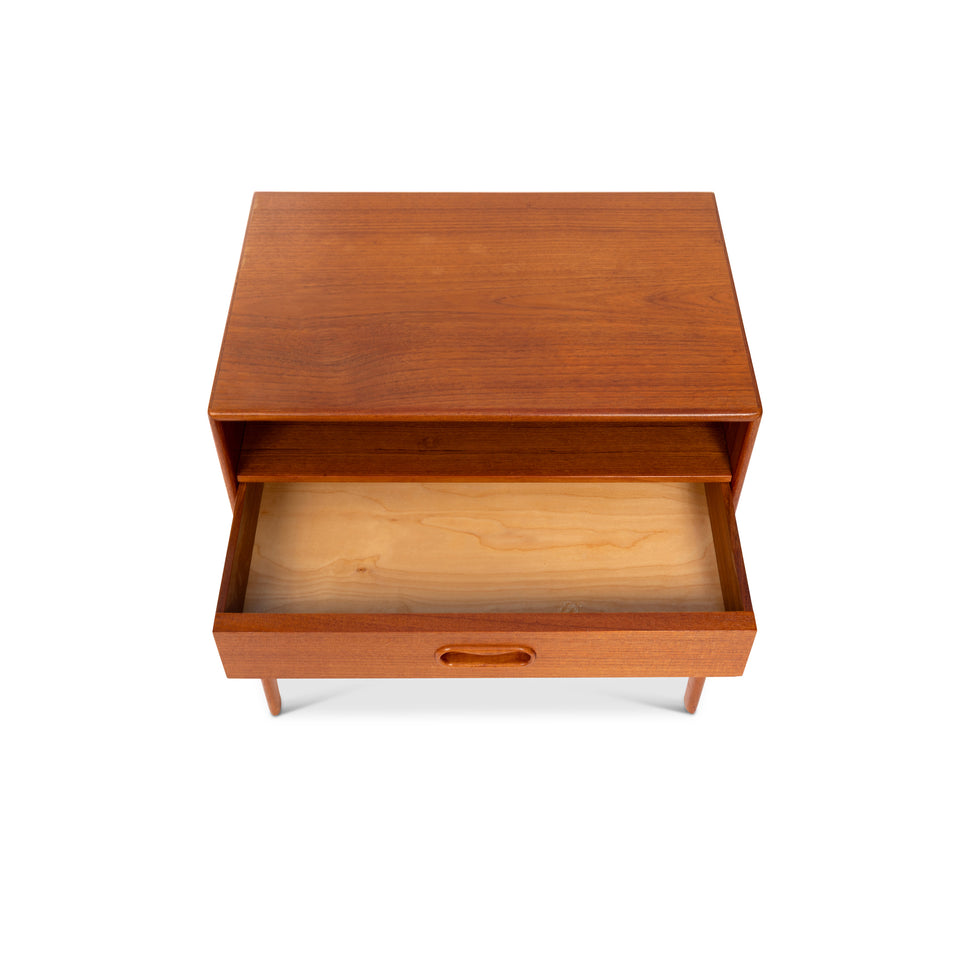Vintage 1960s Arne Vodder Teak Side Tables for Vamo Sonderborg - Pair