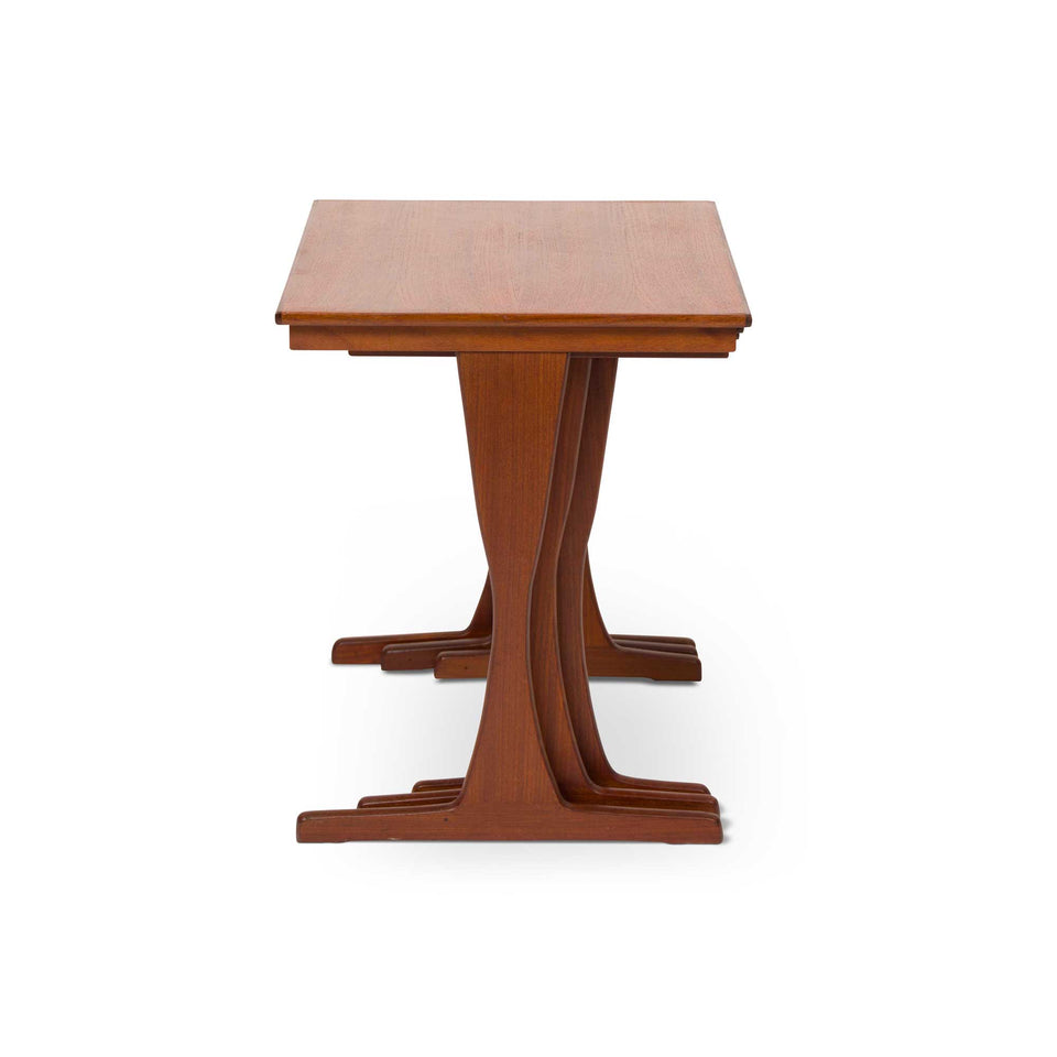 Vintage Danish Mid-Century Teak Nesting Tables