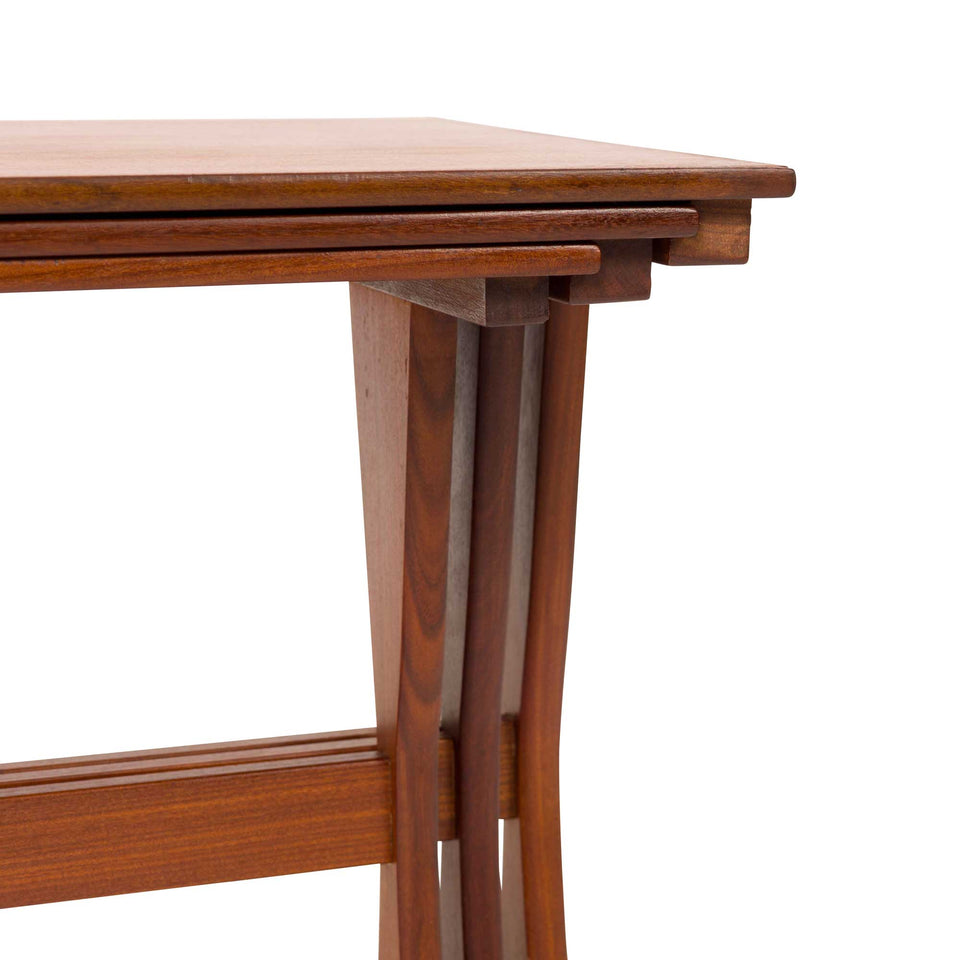 Vintage Danish Mid-Century Teak Nesting Tables