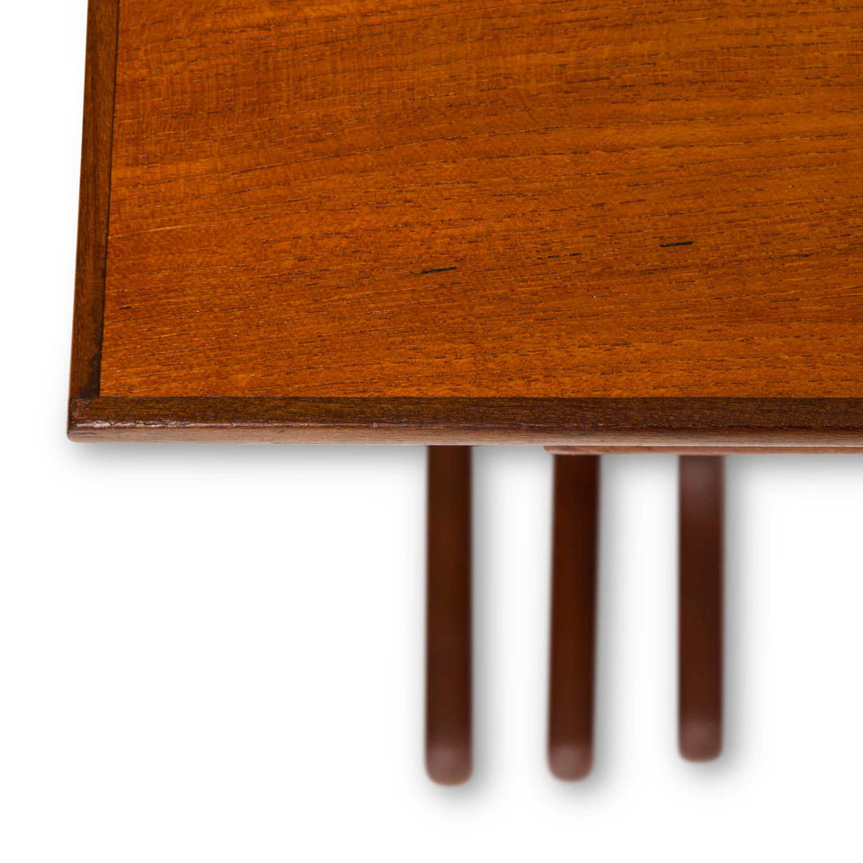 Vintage Danish Mid-Century Teak Nesting Tables