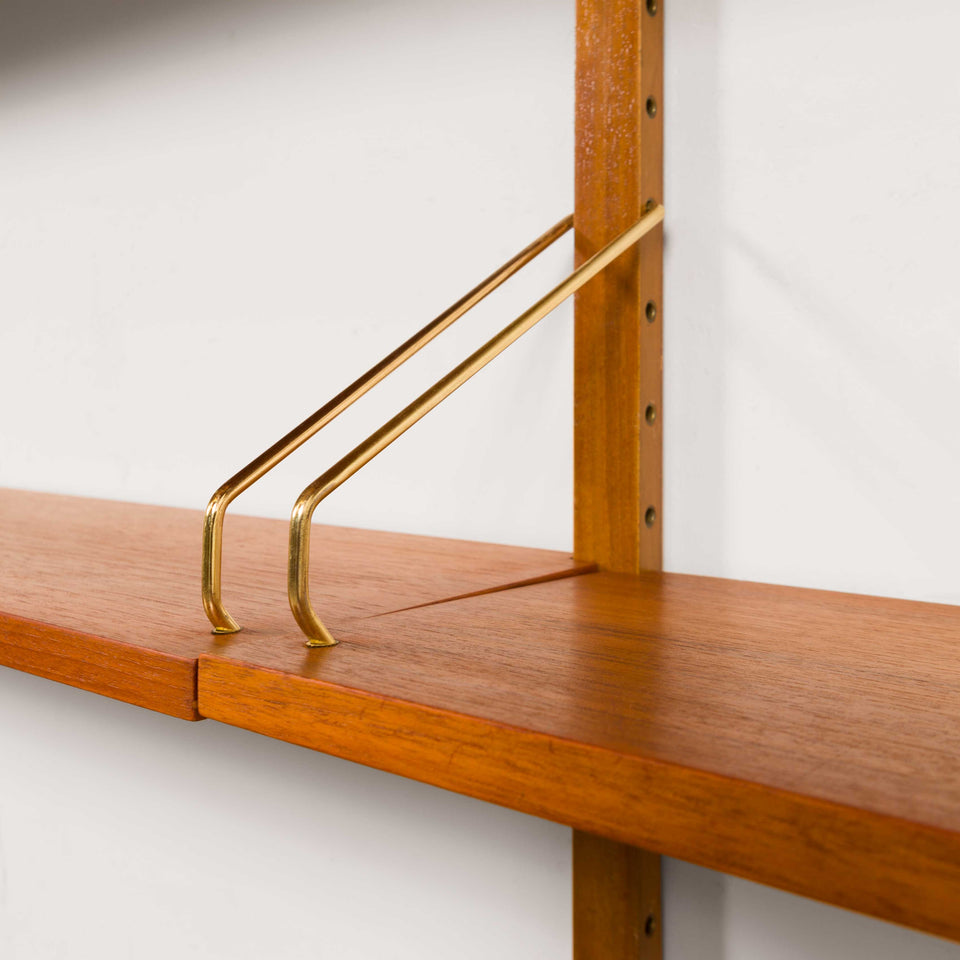 Vintage Danish Mid-Century Royal System by Poul Cadovius in Teak 1960