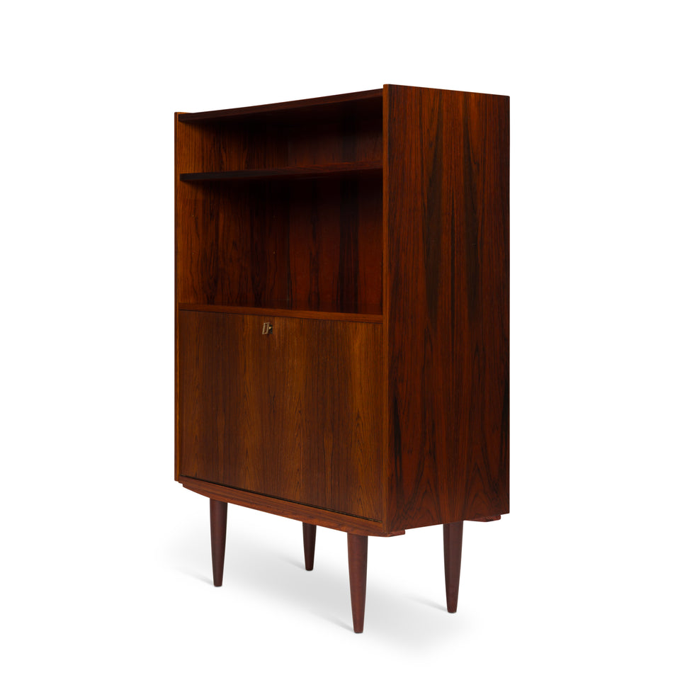 Vintage Danish Mid-Century Hutch/Bar Cabinet
