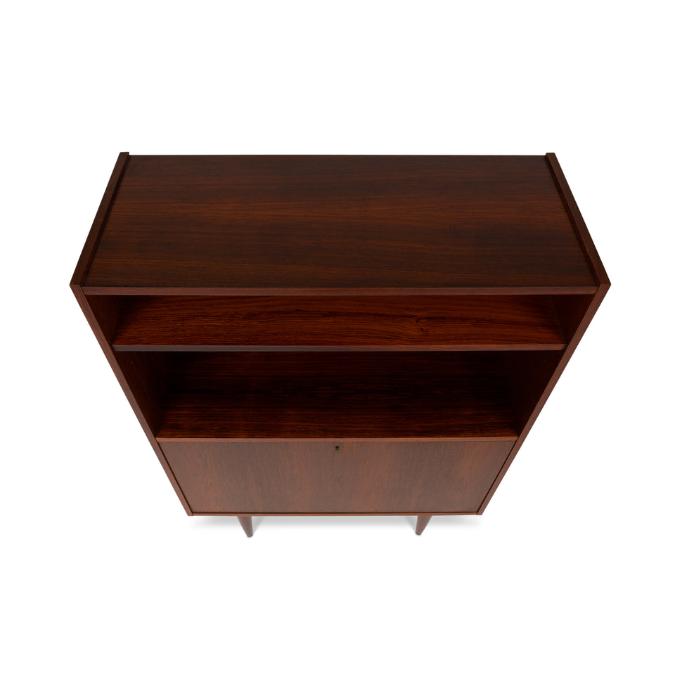 Vintage Danish Mid-Century Hutch/Bar Cabinet