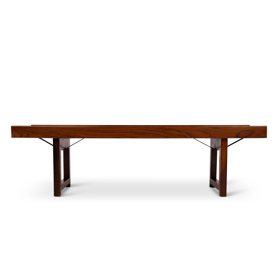 Mellemstrands Møbelfabrik Rosewood Bench/Coffee Table by Torbjørn Afdal, 1960's