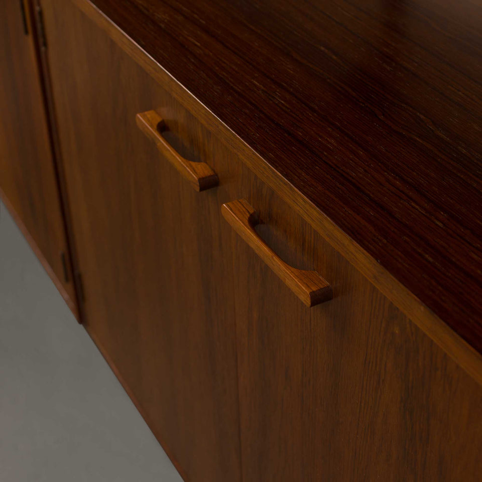 Vintage Kai Kristiansen's FM Reolsystem Shelving System in Rosewood 1960s w/Cabinets