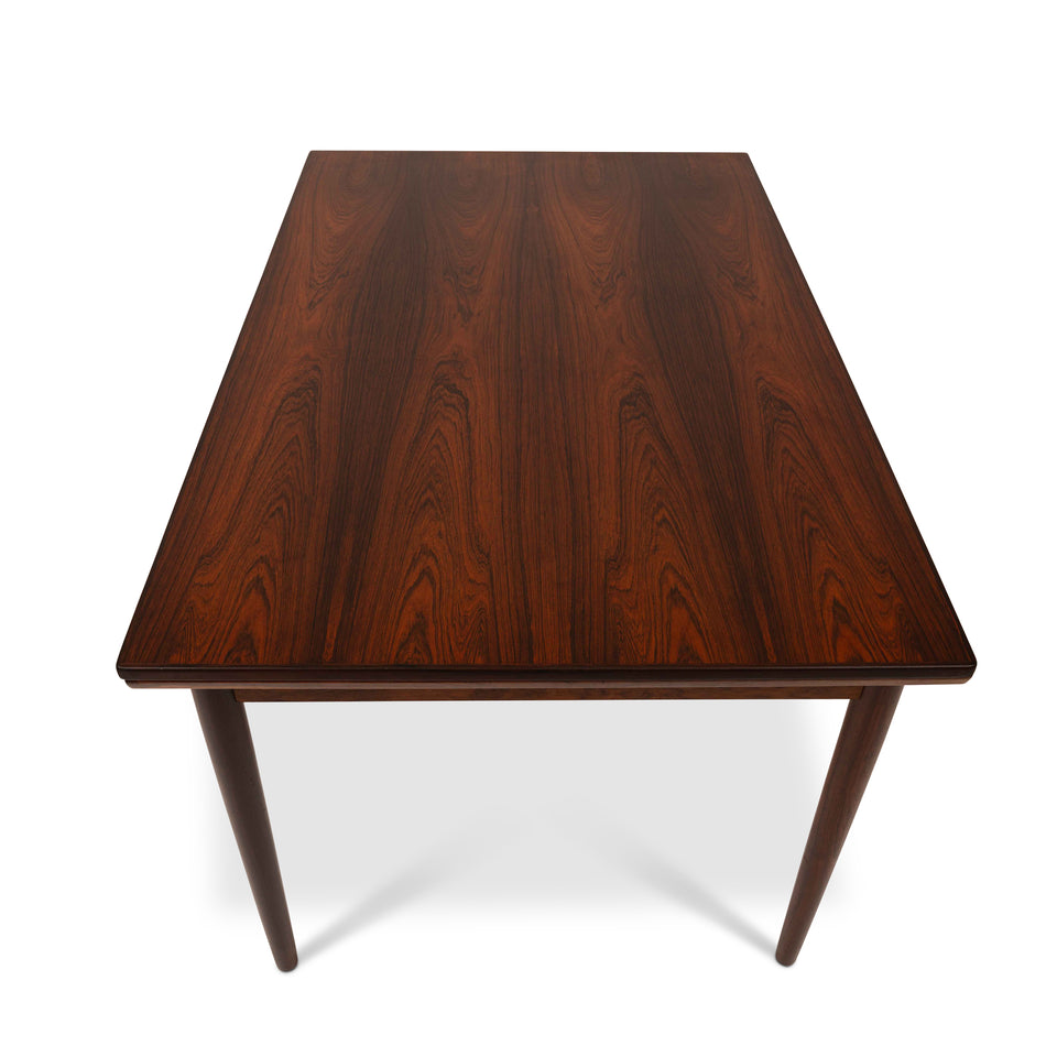 Vintage Danish Mid-Century Neils Otto Møller Rosewood Expandable Dining Table