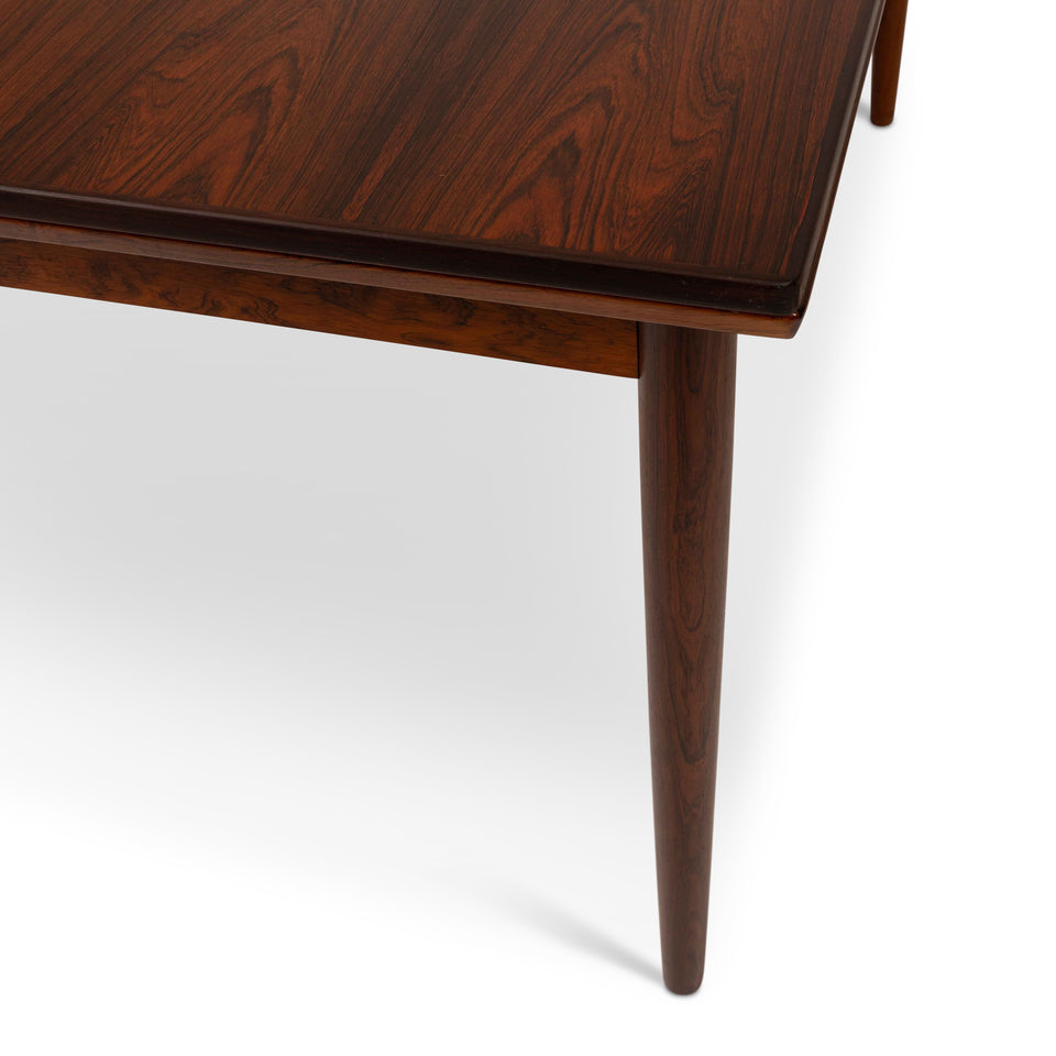 Vintage Danish Mid-Century Neils Otto Møller Rosewood Expandable Dining Table