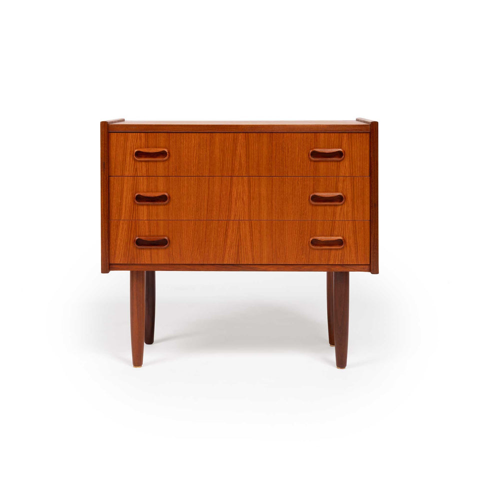 1960s Danish Mid-Century Nightstand/Entryway Chest