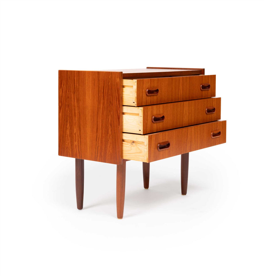 1960s Danish Mid-Century Nightstand/Entryway Chest