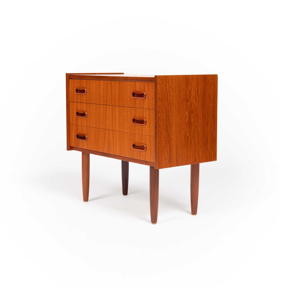 1960s Danish Mid-Century Nightstand/Entryway Chest