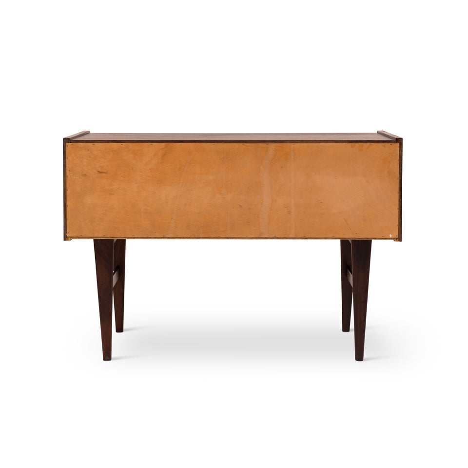 Vintage Danish Mid-Century Two-Drawer Rosewood Chest 1960s