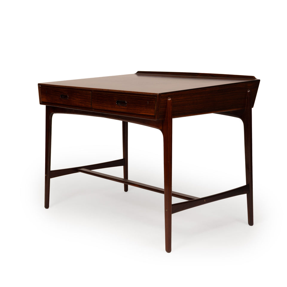Danish Mid-Century Rosewood Writing Desk by Svend Aage Madsen for Sigurd Hansen