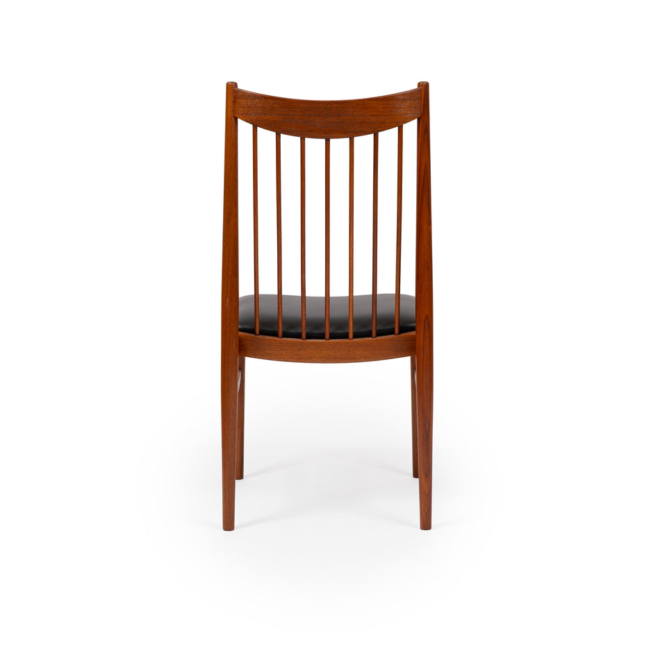 Vintage Arne Vodder Teak Dining Chairs for Sibast Model 422 Danish Mid-Century Set of 4