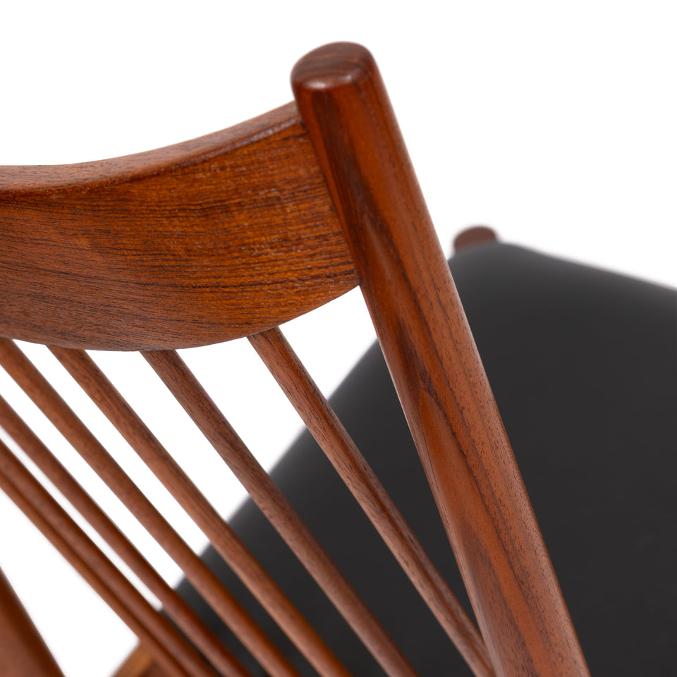 Vintage Arne Vodder Teak Dining Chairs for Sibast Model 422 Danish Mid-Century Set of 4