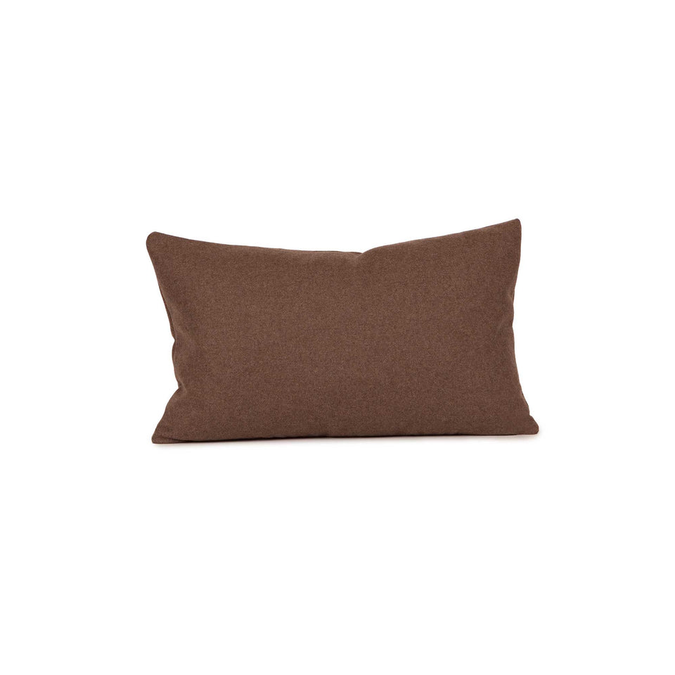 Chevalier Wool Walnut Lumbar Pillow Cover (pair)