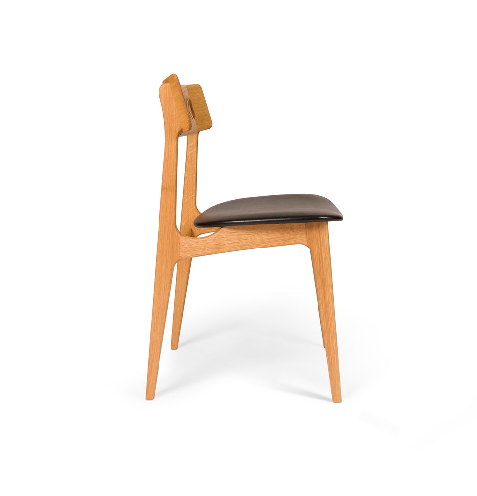 Bernhard Peterson & Søn Chair Model 140 Dinning Chair in Oak