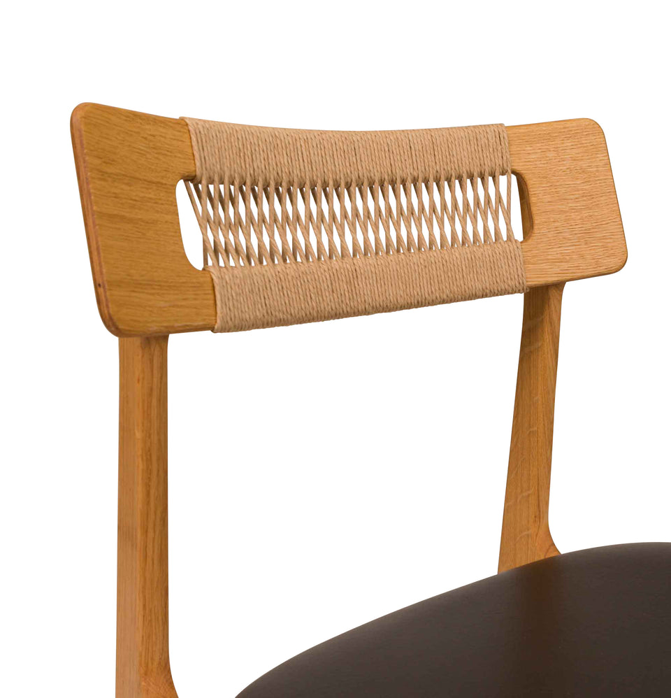 Bernhard Peterson & Søn Chair Model 140 Dinning Chair in Oak