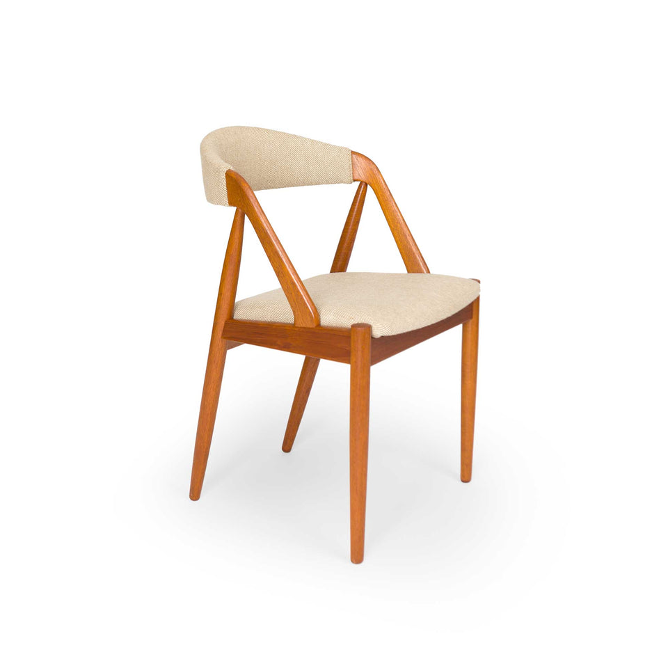 Pair of Vintage Kai Kristansen Model 31 Dining Chairs 1906s