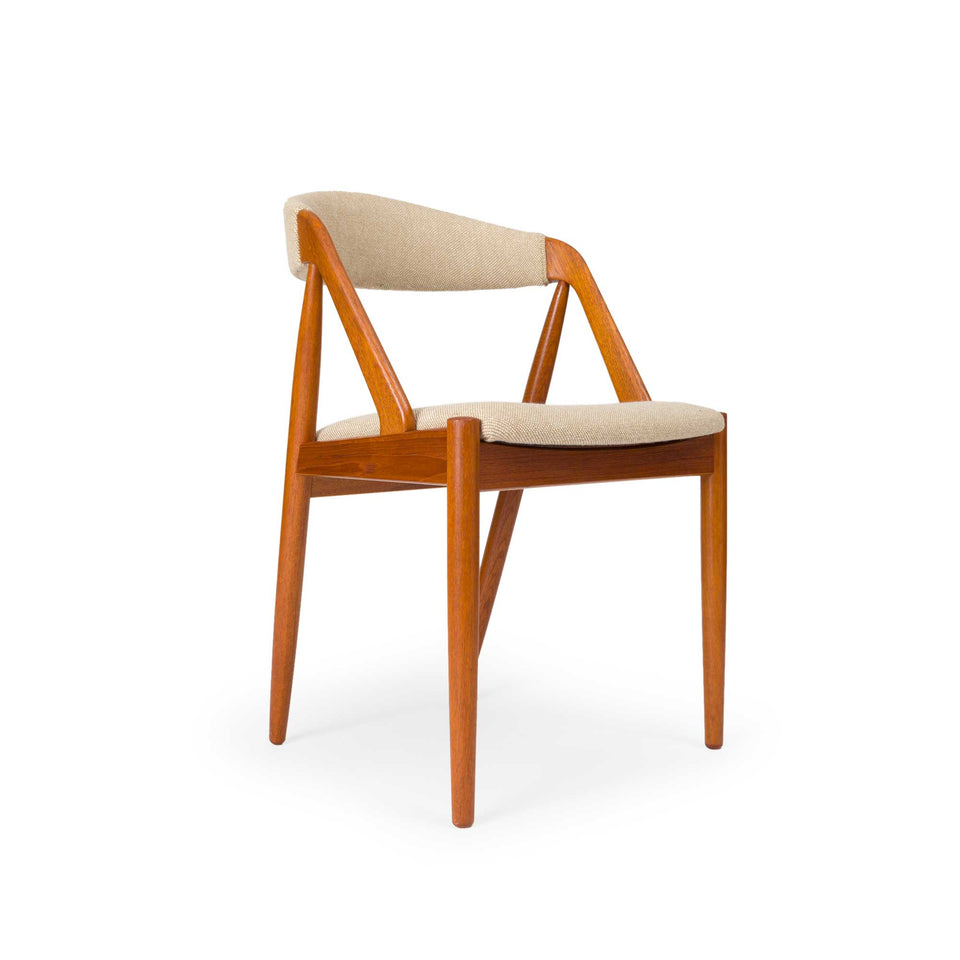 Pair of Vintage Kai Kristansen Model 31 Dining Chairs 1906s