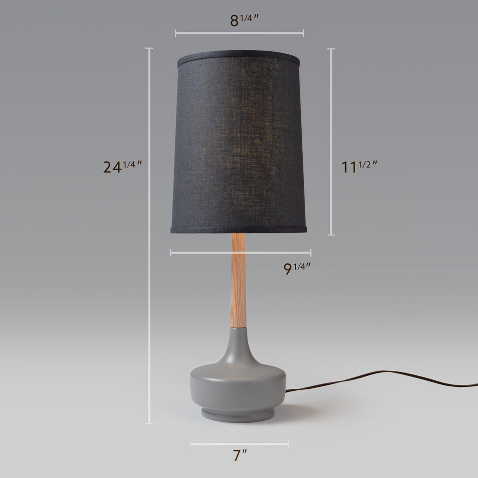 Mid-Century Table Lamp "Brooke Nantucket #4"