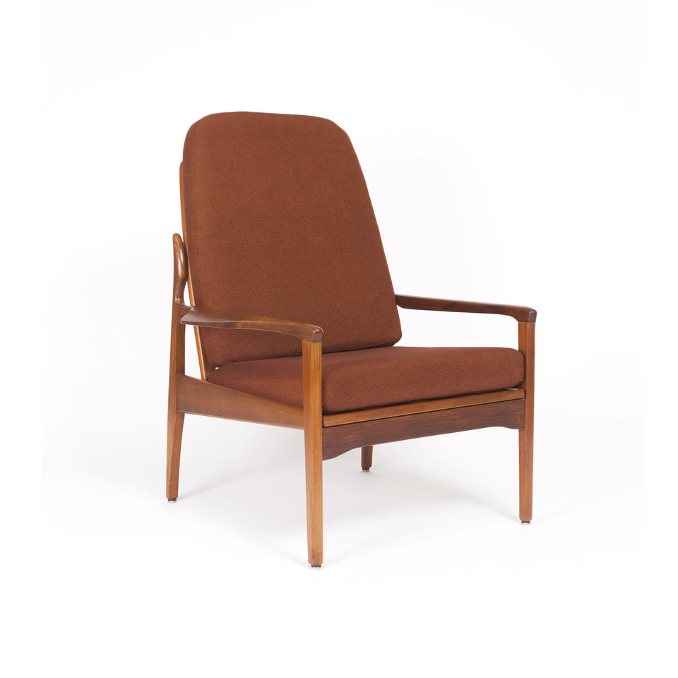 Vintage Fler Narvik Highback Arm Chair designed by Fred Lowen