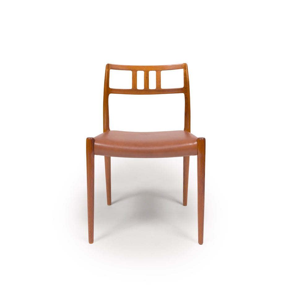 Vintage Danish Mid-Century Niels Otto Møller no. 79 Teak Dining Chairs (Set of 4)