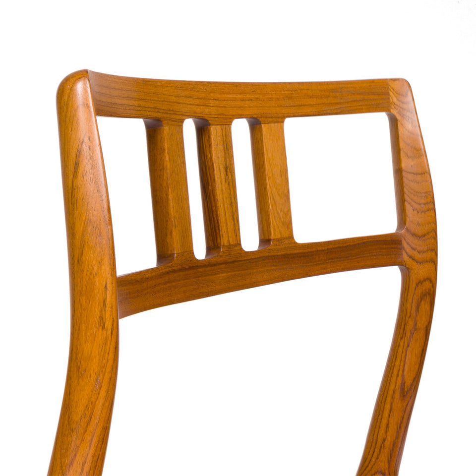 Vintage Danish Mid-Century Niels Otto Møller no. 79 Teak Dining Chairs (Set of 4)