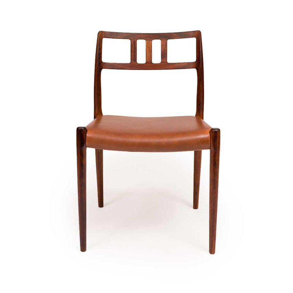 Vintage Danish Mid-Century Niels Otto Møller no. 79 Rosewood Dining Chairs (Set of 4)