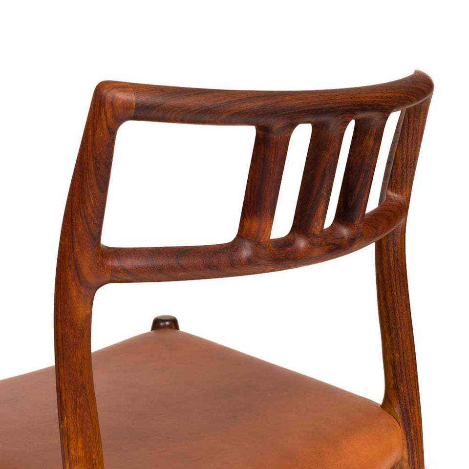 Vintage Danish Mid-Century Niels Otto Møller no. 79 Rosewood Dining Chairs (Set of 4)