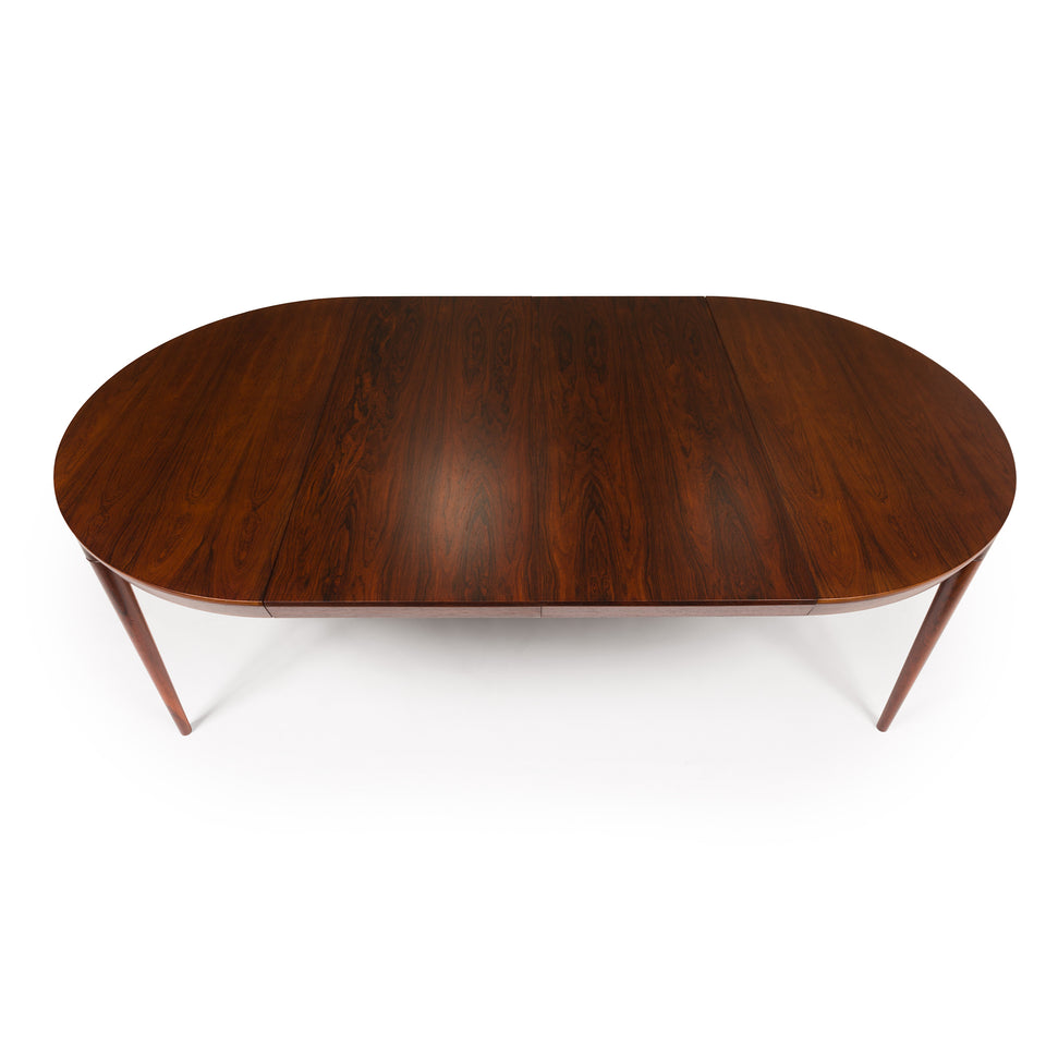 Vintage Danish Mid-Century Severin Hansen Rosewood Dining Table