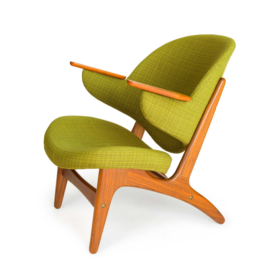 Vintage Mid Century Lounge Chair Carl Edward Matthes