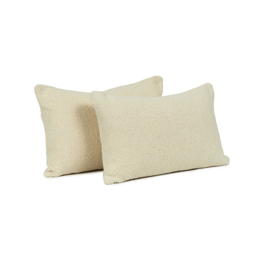Lush Snow Lumbar Pillow Cover (pair)