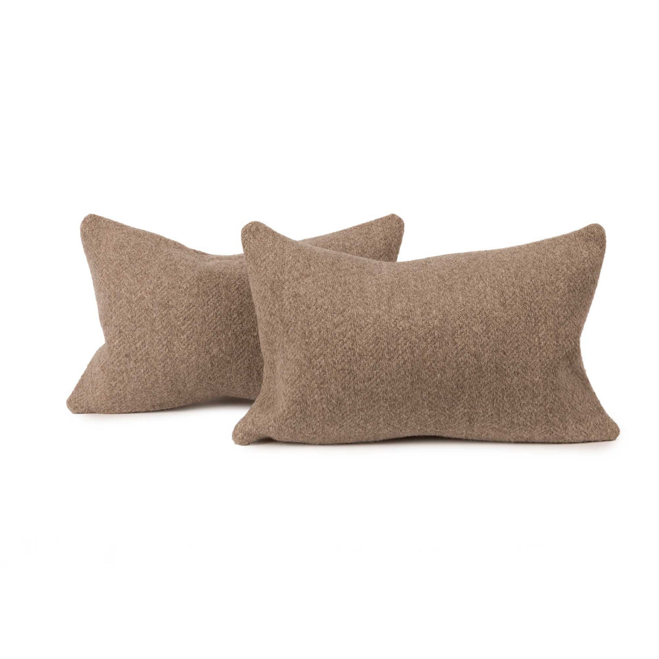 Misanga Wool Lumbar Pillow Insert (pair)