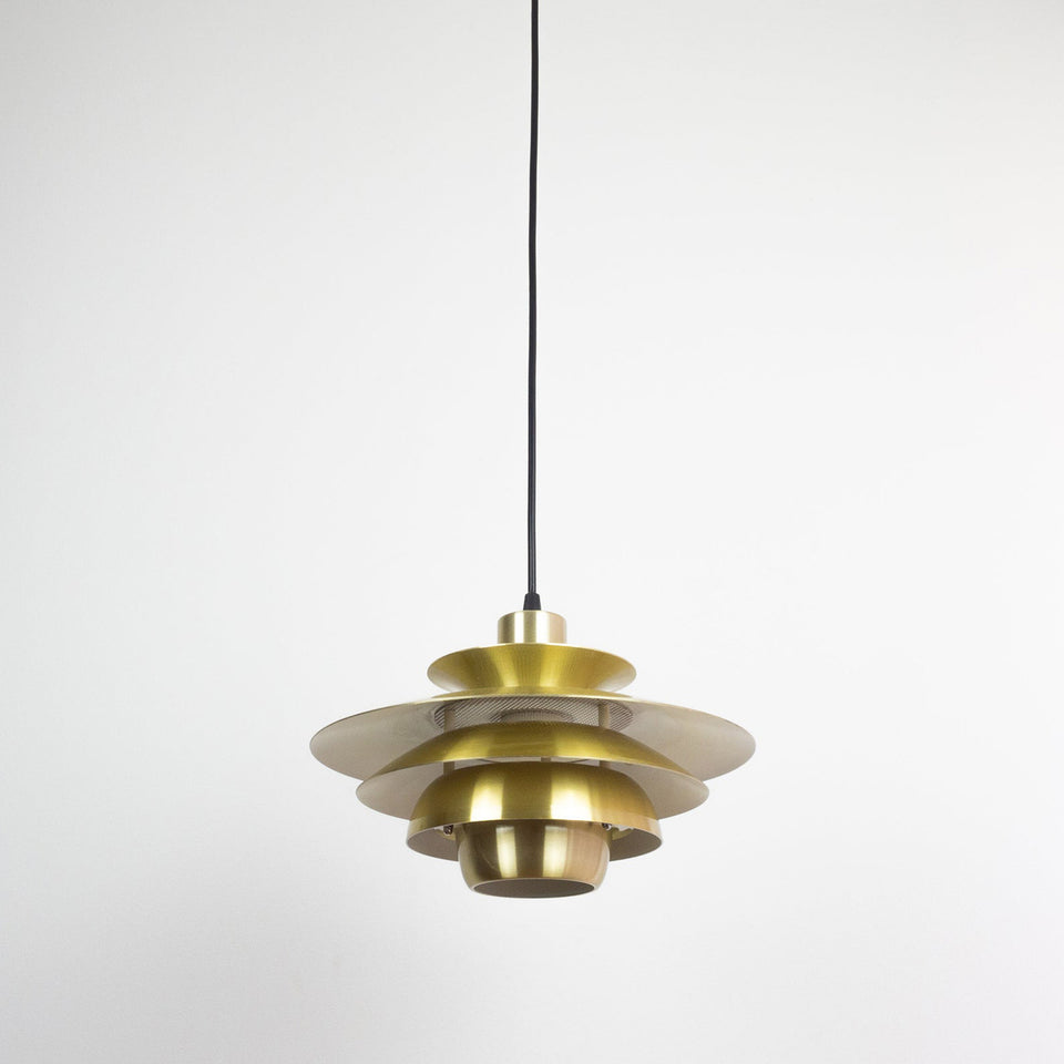 Opus and Alexia Danish vintage pendant lamps by Jeka